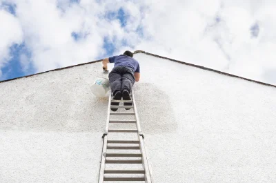 Peinture extérieure à Grandrieu — façades et ravalement